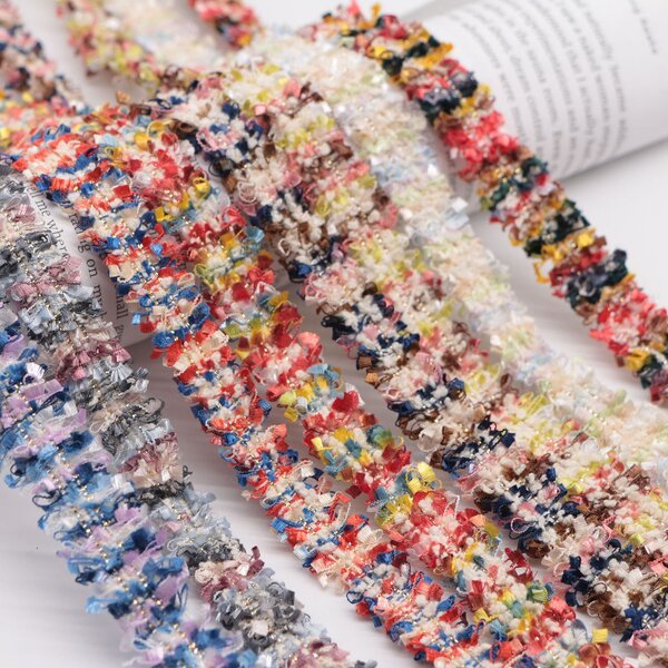 Tweed Lace Trim Factory - 1.5cm Width Woman Clothing Hat Accessories