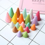 Ice Cream Resin Cabochon Manufacturer - Two Size Artificial 3D Keyring