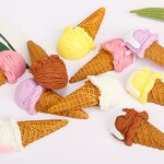 Ice Cream Resin Cabochon Factory - Large Flat Back for Phone Case Decoration