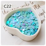 PVC Sequins Manufacturer - Bulk Custom 6mm Round Flat for Phone Case Decoration