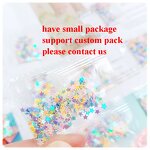 Star Sequins Supplier - Bulk 3mm 4mm PVC for Nail Art Craft
