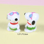 Dog Resin Cabochon Factory - Lovely 3D Miniature White Puppy DIY