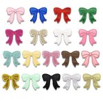 Iron on Patches Manufacturer - Heat Press Glitter Star Bow for Clothes