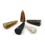 Resin Toggle Button Factory - Two Hole Free Sewing Imitation Horn