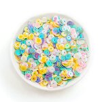 Round PVC Sequins Factory - Wholesale 6mm One Hole for Garment Decoration