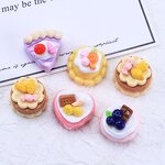 Fruit Cake Resin Charm Factory - 3D Fake Food Mold Keyring Accessories