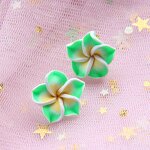 Polymer Clay Charm Manufacturer - 3D 2cm Flower Shape Keychain DIY