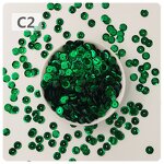 Round Cup Sequins Factory - Bulk 8mm One Hole for Apparel Decoration