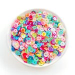 Round PVC Sequins Factory - Wholesale 6mm One Hole for Garment Decoration
