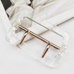 Resin Belt Buckle Factory - Rectangle Two Part Double Pin for Coat