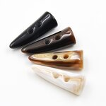 Resin Toggle Button Factory - Two Hole Free Sewing Imitation Horn