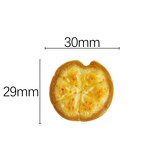 Pizza Resin Cabochon Manufacturer - Custom Artificial Food Flatback DIY