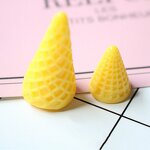 Ice Cream Resin Cabochon Manufacturer - Two Size Artificial 3D Keyring