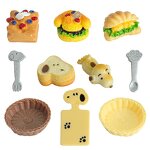 Hamburger Resin Cabochon Manufacturer - 3D Miniature Dog Eat Theme DIY