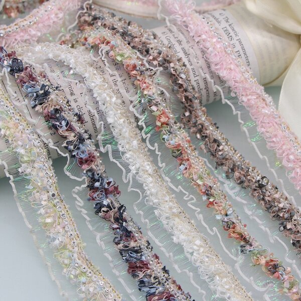 Toothbrush Lace Trim Factory - Fancy Retro Korean Colored Embroidery