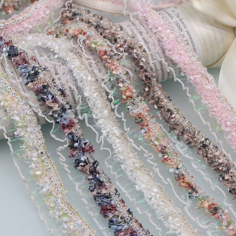 Toothbrush Lace Trim Factory - Fancy Retro Korean Colored Embroidery