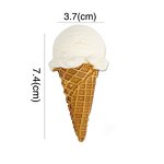 Ice Cream Resin Cabochon Factory - Large Flat Back for Phone Case Decoration