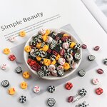 Polymer Clay Beads Factory - 10mm Star Heart Loose Bead for Jewelry