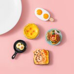 Food Theme Resin Cabochon Manufacturer - Large Egg Tart Ice Cream DIY