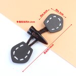 PU Leather Button Manufacturer - Sewing Toggle Buckle Down Jacket