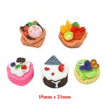 Artificial Food Resin Cabochon Manufacturer - Hand Paint Cake Bread Charm