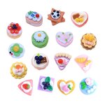 Fruit Cake Resin Charm Factory - 3D Fake Food Mold Keyring Accessories