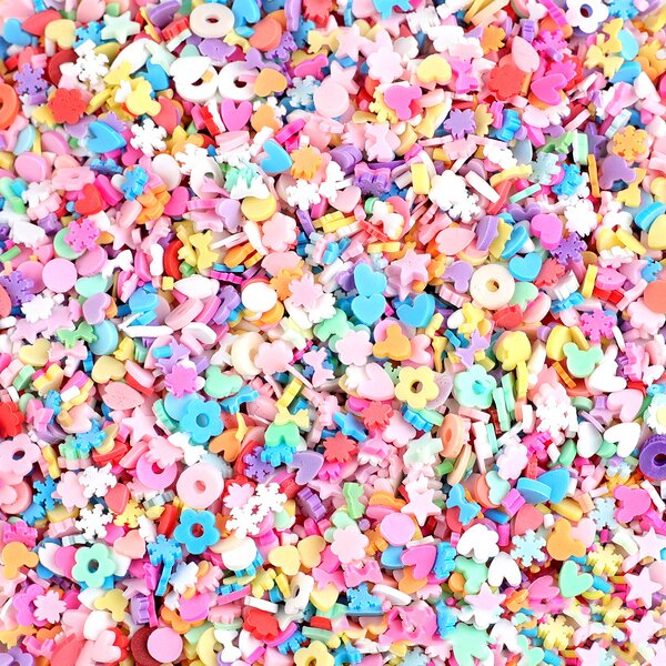 Polymer Clay Sprinkles Manufacturer - 5mm Mini Shapes Slime Filler DIY