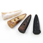 Resin Toggle Button Factory - Two Hole Free Sewing Imitation Horn