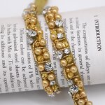 Pearl Lace Trim Manufacturer - 1.2cm Width Crystal for Clothes Shoes