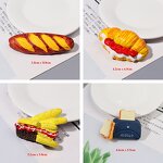 Coffee Resin Cabochon Factory - Miniature Cup Bread Design DIY Charm