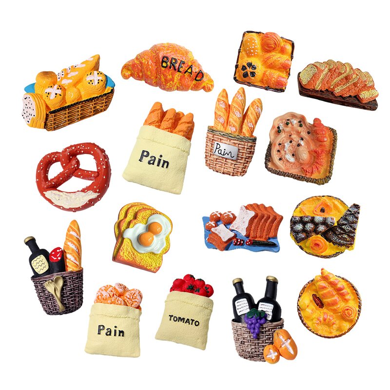 Food Resin Cabochon Factory - Miniature Pan Wine Basket Flatback DIY