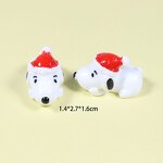Dog Resin Cabochon Factory - Lovely 3D Miniature White Puppy DIY