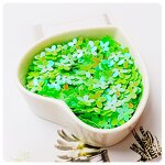 PVC Flower Sequins Supplier - Bulk 10mm Custom for Apparel Decoration