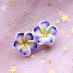 Polymer Clay Charm Manufacturer - 3D 2cm Flower Shape Keychain DIY