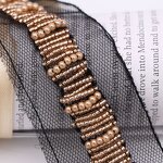 Pearl Lace Trim Factory - Retro Handmade Beaded Wedding Accessories