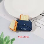 Coffee Resin Cabochon Factory - Miniature Cup Bread Design DIY Charm