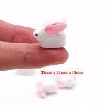 Rabbit Resin Craft Factory - Cute Cartoon 3D Miniature Decoration