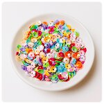 PVC Flower Sequins Manufacturer - 10mm One Hole for Clothing Lace Trim