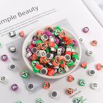 Polymer Clay Beads Factory - 10mm Star Heart Loose Bead for Jewelry