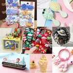 Macaron Resin Cabochon Factory - Large Flat Back for Fridge Magnet DIY