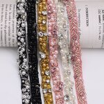 Pearl Lace Trim Manufacturer - 1.2cm Width Crystal for Clothes Shoes