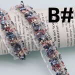 Toothbrush Lace Trim Factory - Fancy Retro Korean Colored Embroidery