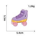 Music Iron on Patch Factory - Peace Flower Rainbow Speaker Design