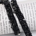 Pearl Lace Trim Manufacturer - 1.2cm Width Crystal for Clothes Shoes