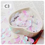 PVC Shell Sequins Manufacturer - 12mm Two Hole for Jewelry Making