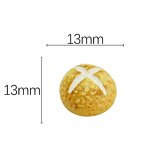 Bread Resin Cabochon Factory - 3D Miniature Food Model Kids Toy DIY