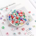 Polymer Clay Beads Factory - 10mm Star Heart Loose Bead for Jewelry