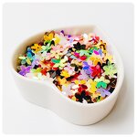 PVC Flower Sequins Supplier - Bulk 10mm Custom for Apparel Decoration
