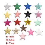 Iron on Patches Manufacturer - Heat Press Glitter Star Bow for Clothes