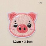Animal Iron on Patches Factory - Small Head Design for Children Clothes